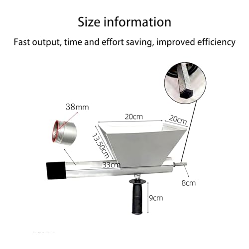Mortar Grout Gun Cement Caulk Stainless Steel（Without - Image 7