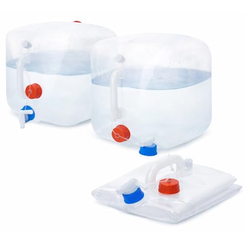 BPA Free Collapsible Water Container Jug with Spigot - Image 2