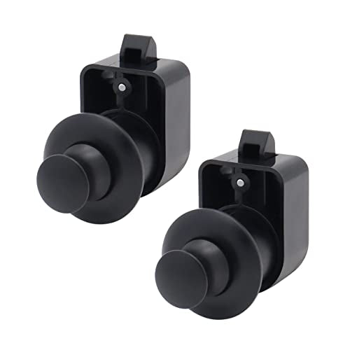 Upgraded 2 Sets Metal Push Button Latch Rv Compartment - Image 2
