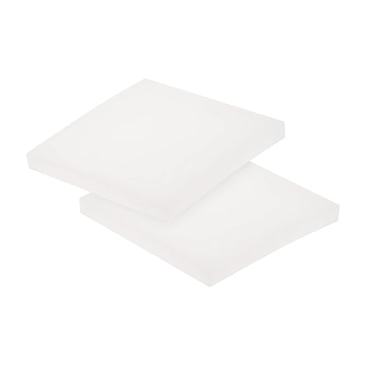 HARFINGTON 2pcs Anti Vibration Pads 2" x 2" x 0.39" Silicone Rubber Vibration Isolation Pads Damping Furniture Pads Mat Block for Washing Machine Dryer Air Conditioner Compressor Treadmill