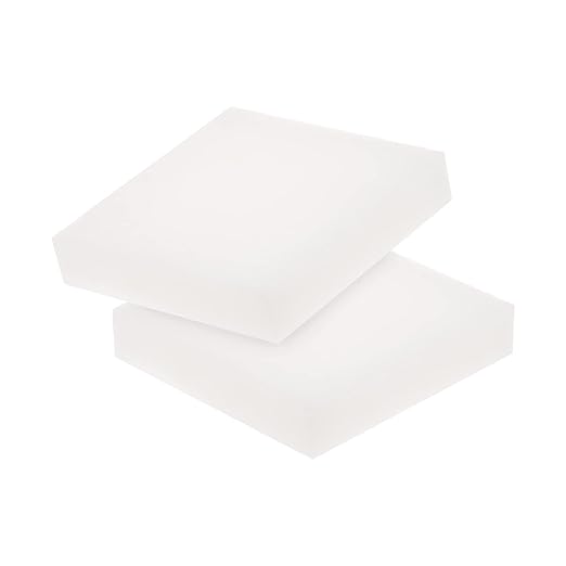 HARFINGTON 2pcs Anti Vibration Pads 2" x 2" x 0.79" Silicone Rubber Vibration Isolation Pads Damping Furniture Pads Mat Block for Washing Machine Dryer Air Conditioner Compressor Treadmill