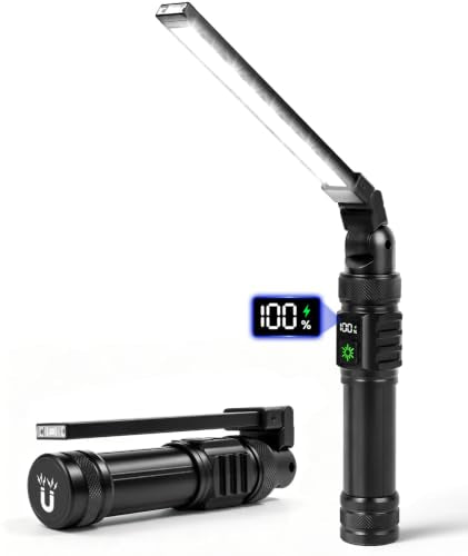 Magnetic Rechargeable LED Work Light/Flashlight for Mechanics - Image 2