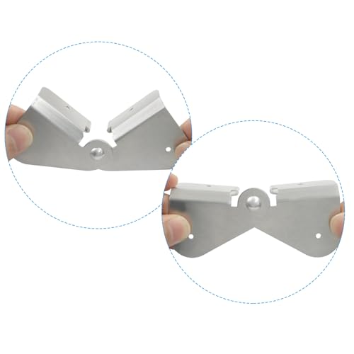Rain Gutter Downspout Extension Hinge, 4 Pack - Image 5