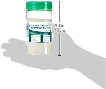 Concrete Oil Stain Remover Eco-Friendly Bio-Remediates and Removes Oil & Grease Stains on Concrete and Asphalt Driveways, Garages, Pavers, Patios, Parking Lots and Streets(10 Oz)