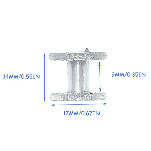 Pleated Shade Hold Downs Spool Tensioner, Clear Rv Shade Clips - Image 3