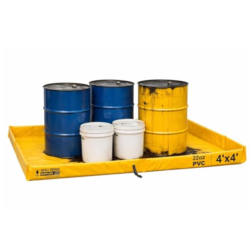4' x 4' Duck Pond Spill Containment Berm, 22 oz PVC - Image 2