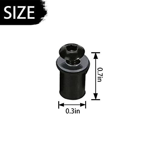 BELOMI 10 Pack 0.71 x 0.4 Inch Motorcycle Windshield Bolt - Image 3
