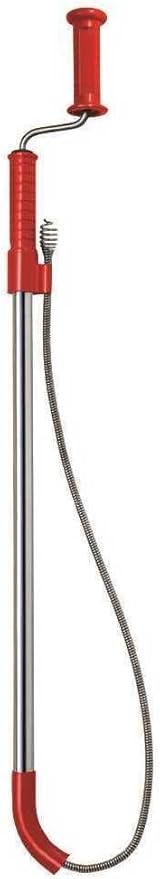 RIDGID 59802 K-6DH Hybrid Toilet Snake Auger with 6' Heavy-Duty Drop Head Tri-Wrap Cable, Manual or Cordless Drill Operated Plumbing Toilet Drain Snake Auger