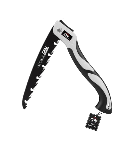 10-Inch Folding Saw, 7 TPI SK5 High-Carbon Steel Pruning Saw - Image 2