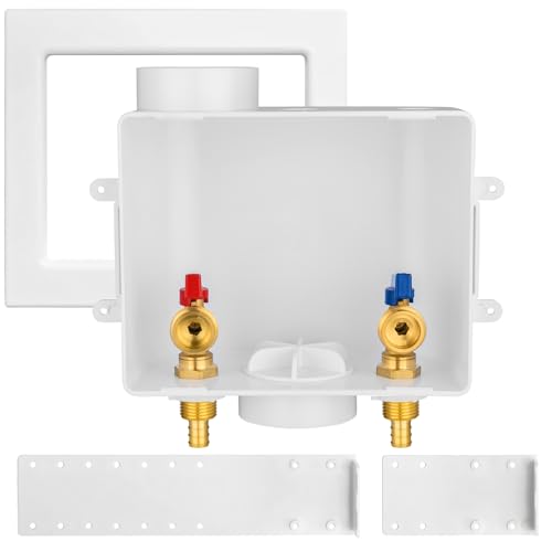 Washing Machine Outlet Box, 1/2"Crimp PEX x 3/4"MHT - Image 2