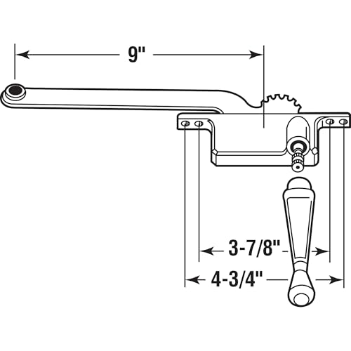 Prime-Line H 3520 Casement Operator, 9 In. - Image 3