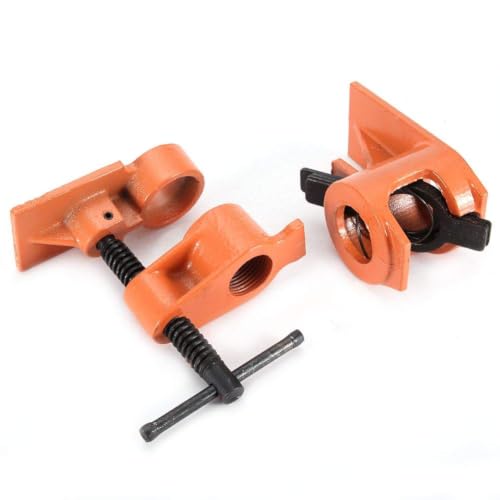 Heavy Duty 1 inch Pipe Clamp, Jaws Vise Fixture Set | Hand Tools - Image 8