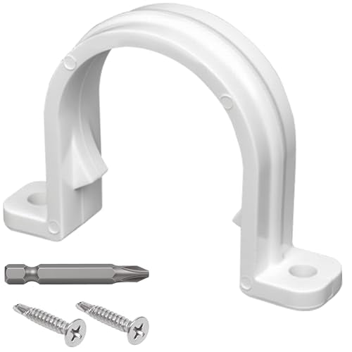 20 Set PVC Conduit Pipe Strap Clamps Φ32 MM,Two Hole Plastic Pipe - Image 2