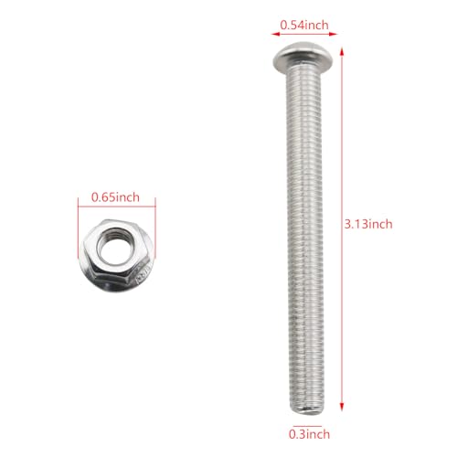 TAODAN 6 Sets Swimming Pool Ladder Stainless Steel Screw - Image 3