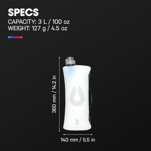 HydraPak Seeker+ Collapsible Water Filtration & Storage - Image 3