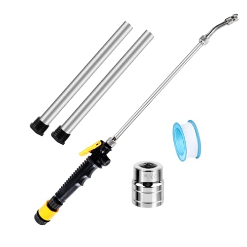 5 Pack RV Water Heater Anode Rod & Flush Wand Kit for Suburban - Image 2