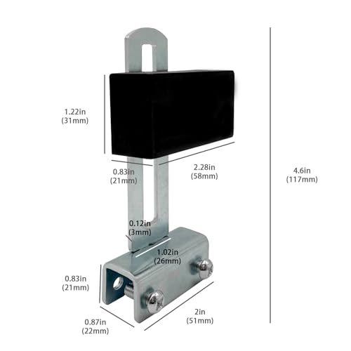 2 Pack Square Magnetic Limit Switch for Sliding Gate Opener - Image 3