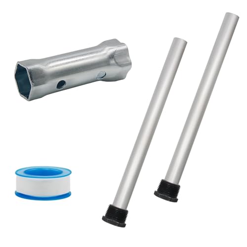 5 Pack RV Water Heater Anode Rod & Flush Wand, 9.25"L x | Hand Tools - Image 3