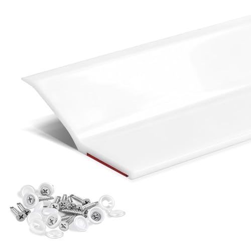 Garage Door Top and Side Seal, 36 FT x 2.2", White - Image 2