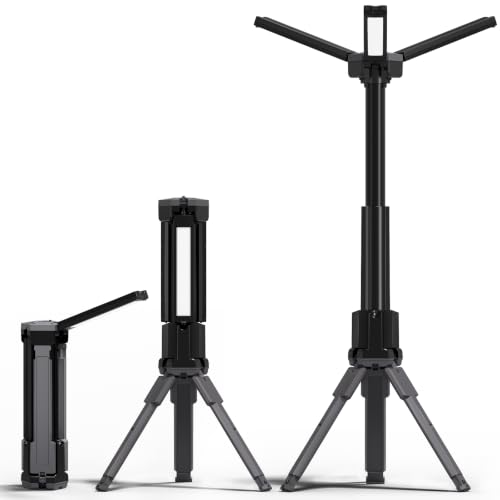 Rechargeable LED Work Light with Stand, 2400mAh Battery - Image 2