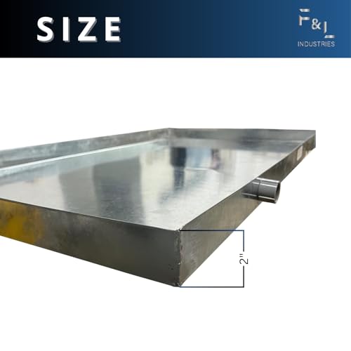 Heavy-Duty Galvanized Steel Drain Pan – Premium | Kitchen Essentials - Image 4