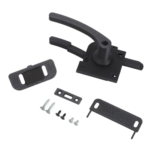 RV Screen Door Handle Kit for Dexter Right Hand Black - Image 2