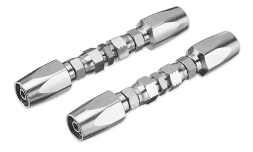 Hydraulic Hose Repair Kit, 1/4" Inner Diameter Reusable, 2 Pack - Image 2