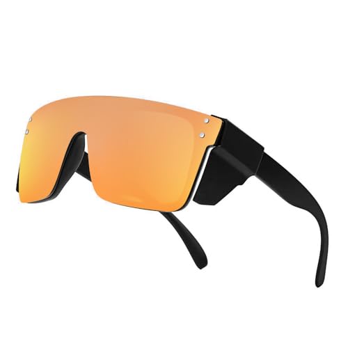 Z87 Polarized Wraparound Safety Sunglasses, UV400 | Safety Gear - Image 2