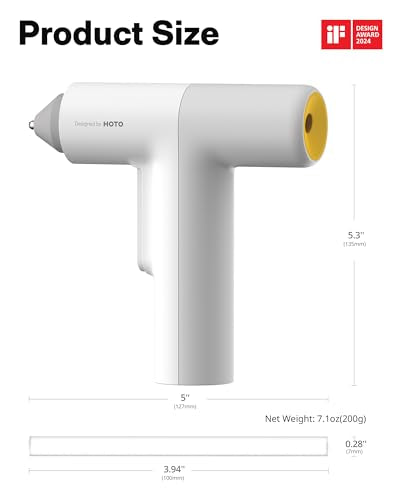 HOTO Easyflow Hot Glue Gun, Auto Dispensing Glue Gun (40 Glue - Image 3