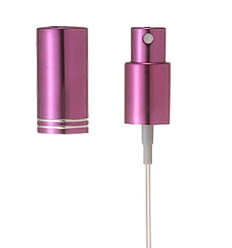 The Parfumerie Clear Glass Diamond 60 ml. Spray Perfume Bottle. Fine Mist Perfume Cologne Atomizer for Essential Oil Aromatherapy Perfume Cologne Refillable (2 oz. 12 Bottles, Purple)