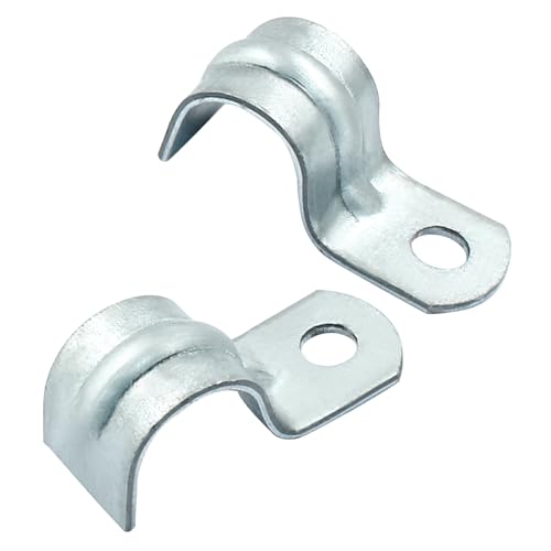 Biaungdo M12 1/2 Inch Rigid Pipe Strap, 30 Pcs, Zinc Plated Steel - Image 2