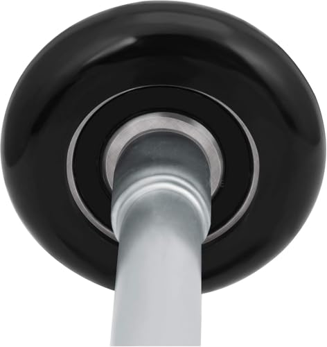 XiKe 12 Pack Black 2" Nylon Garage Door Roller 4" Stem - Image 5