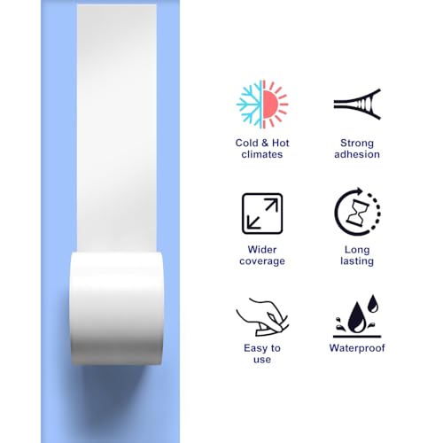 Vapor Barrier Tape 4" x82' 1 Roll Waterproof Seam Tape - Image 6