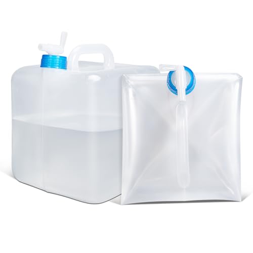 ASEVAT [2 Pack] 5.3 Gallon /20L Collapsible Water | Travel Essentials - Image 2