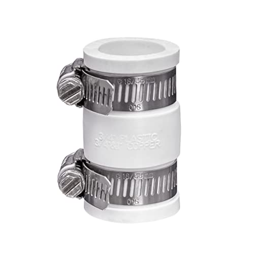 Fernco 1056-075 3/4-in. Flexible PVC Condensate Pipe Coupling - Image 2
