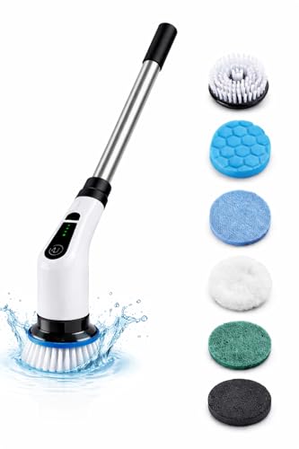 Electric Spin Scrubber, Cordless Cleaning Brush Scrubber for Home - Image 6