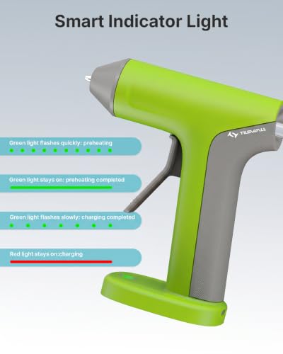 Tilswall 4V Cordless Hot Glue Gun Kit, 30s Fast Heat Mini - Image 7