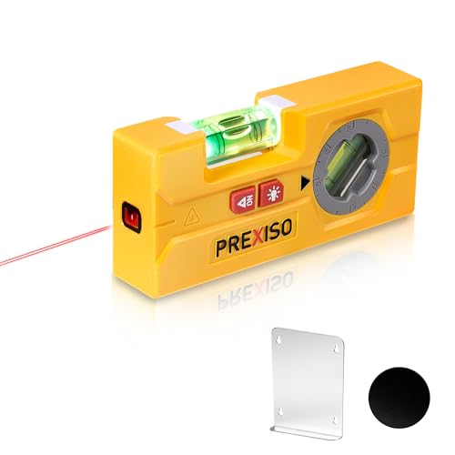 PREXISO 30Ft Handheld Wall Laser Level, LED Rotatable | Home Repair - Image 2