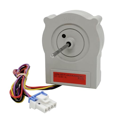 EAU63923601 Refrigerator Condenser Fan Motor for LG, Haier - Image 2