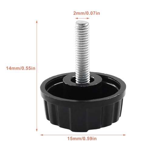 5Pcs Universal Fishing Reel Handle Screw Caps, Fishing - Image 4