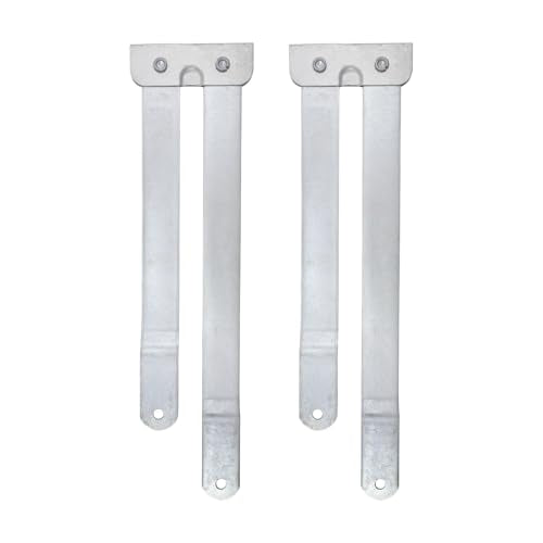 22 Inches Folding Step Ladder Hinge Replacement 2Pcs, Silver - Image 2