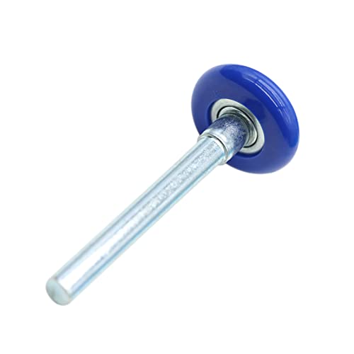 Garage Door Roller, Blue 1.8" Quiet Nylon Garage Door Wheels 4" - Image 5
