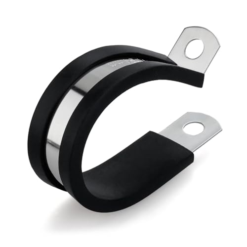 10 PCS 1-1/2 Inch 304 Stainless Steel Cable Clamps | Phone & Computer - Image 2