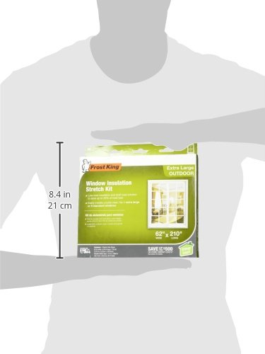 Frost King V95H, 62-Inch by 210-Inch, Clear - Image 3