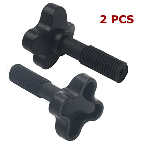 2Pcs Canopy Fixing Screw Bolt Black Plastic Screw Fittings - Image 3