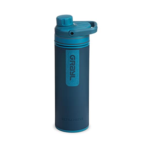 GRAYL UltraPress 16.9 oz Water Purifier & Filter Bottle, Forest - Image 2