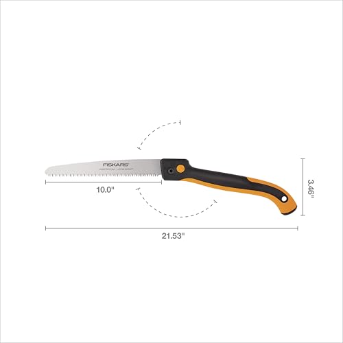 Fiskars 10" Folding Pruning Saw with Dual Position Locking Blade - Image 3