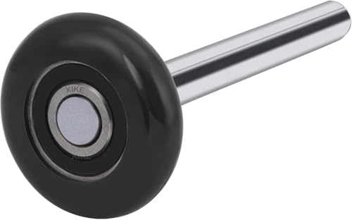 XiKe 12 Pack Black 2" Nylon Garage Door Roller 4" Stem - Image 6