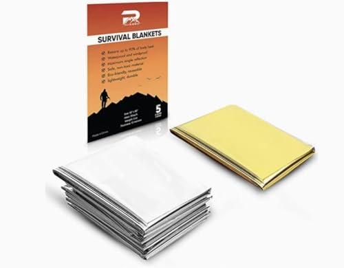 Survival Blankets - Waterproof & Windproof Emergency Cover - Image 2