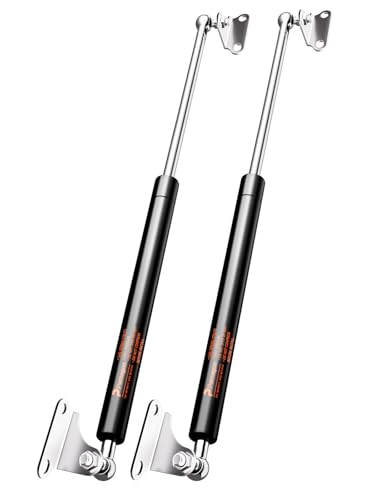 Gas Struts 20 Inch 200Lb for Heavy Lid with Bracket 2 Pcs - Image 2